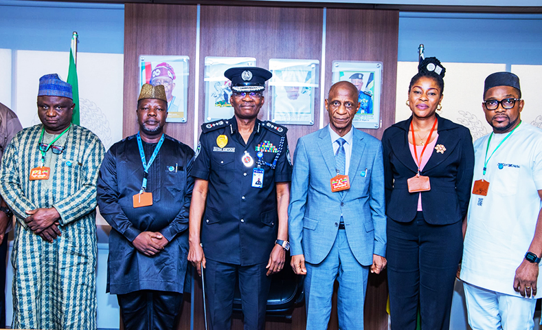 NIGERIA POLICE IGP EXPRESSES COMMITMENT TO PARTNER THE SOCIETY FOR PEACE STUDIES AND PRACTICE (SPSP).