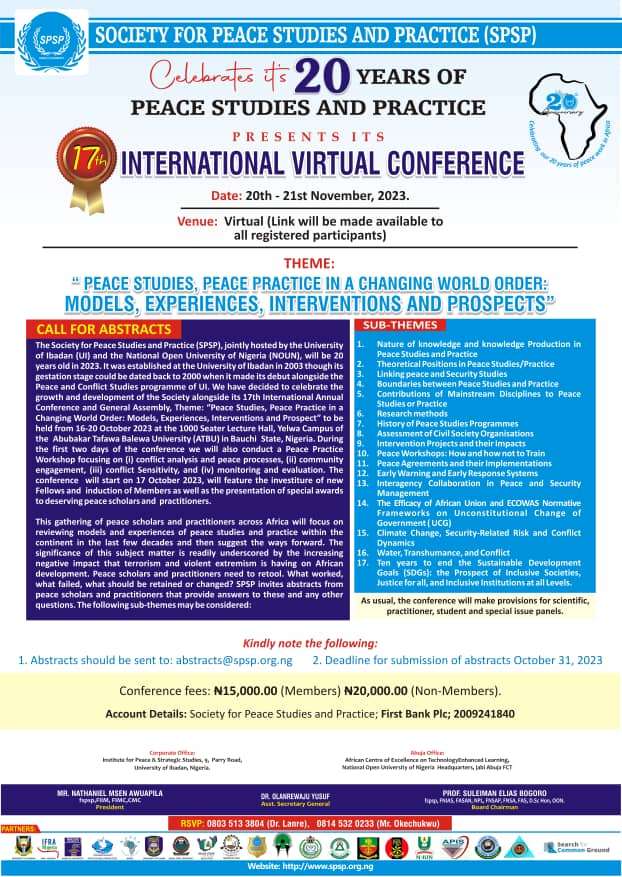 First Virtual Conference